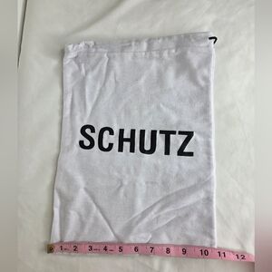 Schutz 10"x14" White Shoe Dust Bag